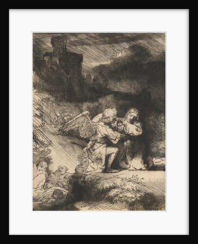 The Agony in the garden, c.1657 by Rembrandt Harmensz. van Rijn
