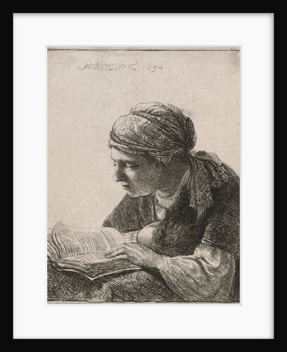 Woman Reading, 1634 by Rembrandt Harmensz. van Rijn