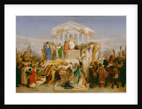 The Age of Augustus, the Birth of Christ, c.1852-54 by Jean Leon Gerome