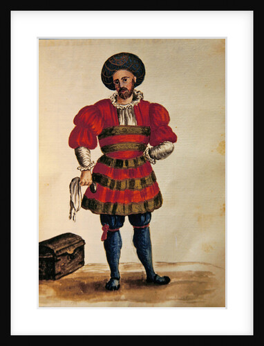 A Venetian Traveller by Jan van Grevenbroeck