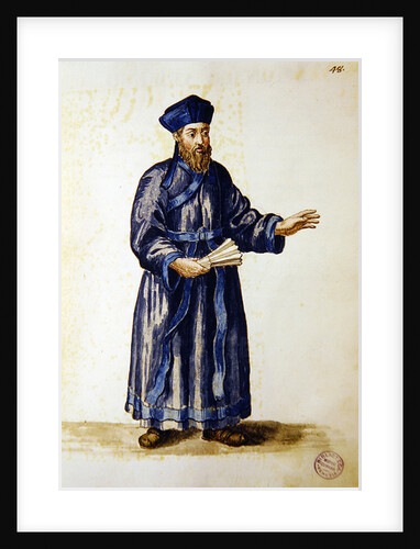 Venetian missionary in China by Jan van Grevenbroeck