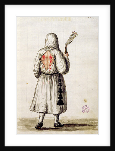 A Flagellant by Jan van Grevenbroeck