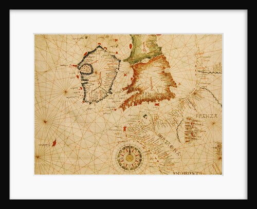 The French Coast, England, Scotland and Ireland by Giovanni Xenodocus da Corfu