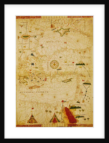 The Eastern Mediterranean by Giovanni Xenodocus da Corfu