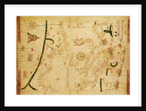 The Central Mediterranean by Giovanni Xenodocus da Corfu