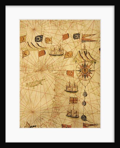 The Coast of Turkey and Cyprus by Calopodio da Candia