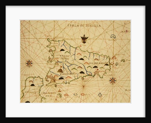Sicily and the Straits of Messina by Italian School