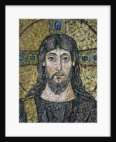 The face of Christ by Byzantine School