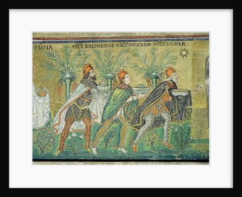 The procession of the three kings by Byzantine School