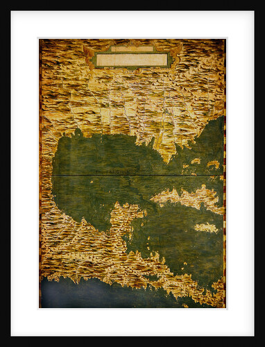 Map of Cuba and the Caribbean by Stefano Buonsignori
