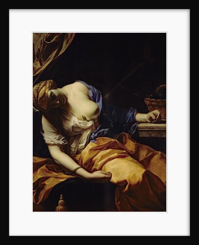 The death of Cleopatra by Antoine Rivalz