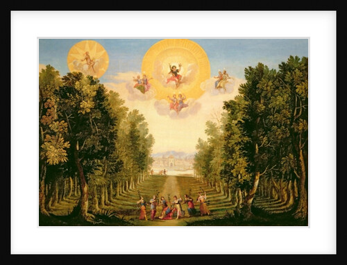 Prologue: The delightful woodland island of Naxos by Giacomo Torelli