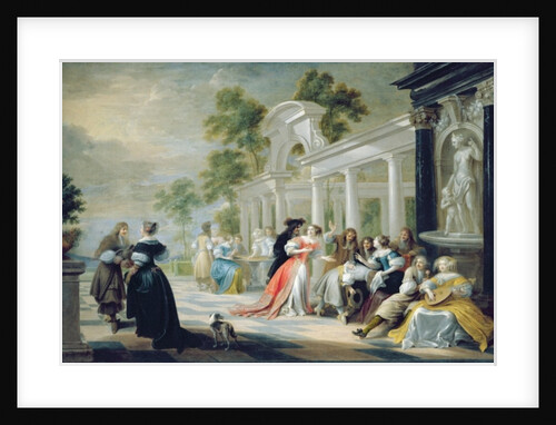 Generic garden scene, 1600 by Flemish School