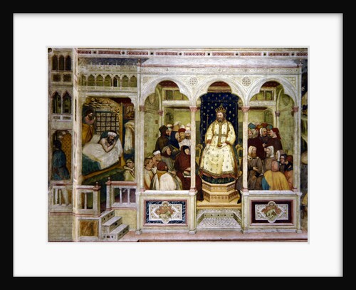 Political scene by Altichiero da Zevio