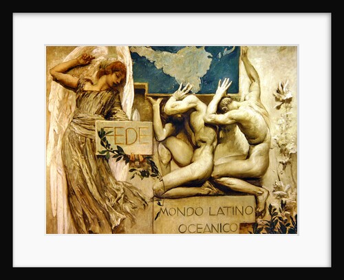 Fede, Mondo Latino Oceanico, 1904 by Giulio Aristide Sartorio