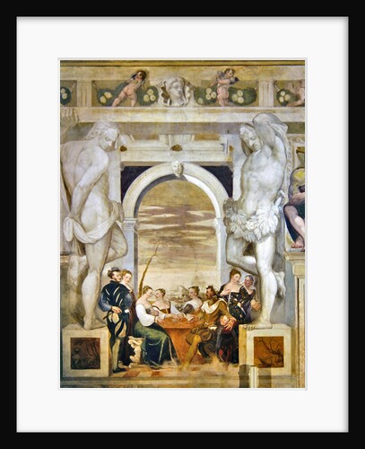 The Game of Cards by Giovanni Antonio Fasolo