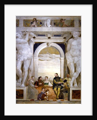 Breakfast at the Villa by Giovanni Antonio Fasolo