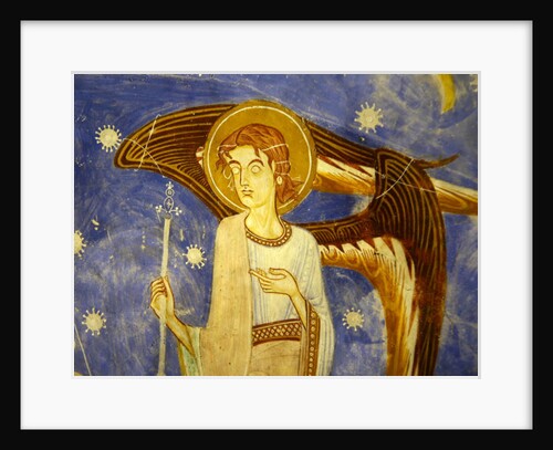 Angel on the west wall by Anonymous