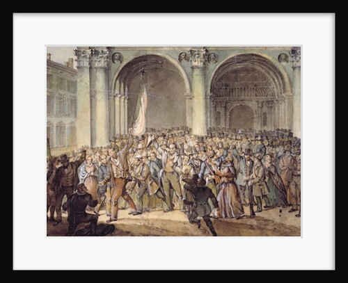 The Ten days of Brescia, after 1849 by Italian School