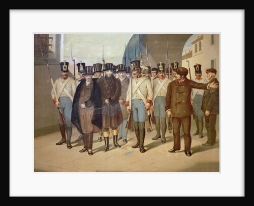The Arrest of the Carbonari by Italian School