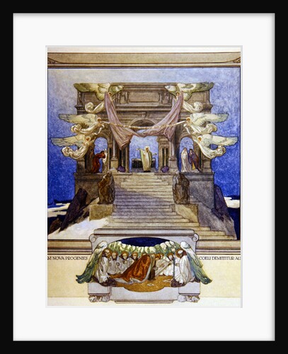 Illustration from Dante's 'Divine Comedy', Purgatory, 1921 by Franz von (1866-1924) Bayros