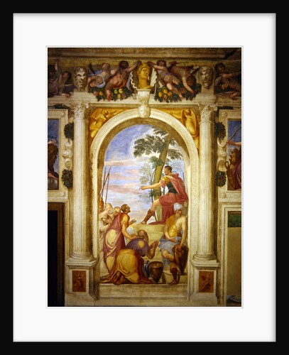 The Clemency of Scipio by Giambattista (1526-78) Zelotti