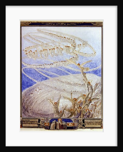 Illustration from Dante's 'Divine Comedy', Paradise, Canto XXX, 1921 by Franz von (1866-1924) Bayros