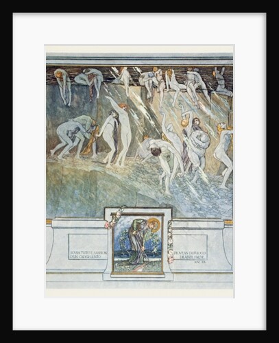 Illustration from Dante's 'Divine Comedy', Inferno, Canto XIV. 28, 1921 by Franz von (1866-1924) Bayros