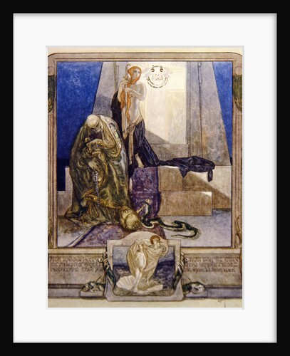 Illustration from Dante's 'Divine Comedy', Paradise, Canto IX, 1921 by Franz von (1866-1924) Bayros