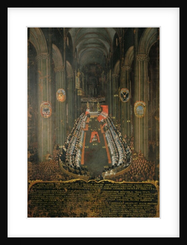 Closing session of the Council of Trent in 1563, 1563 by Niccolo Dorigati