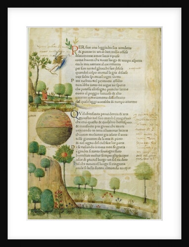 Fol. 1v, 'Per fare una leggiadra sua vendetta' by Italian School