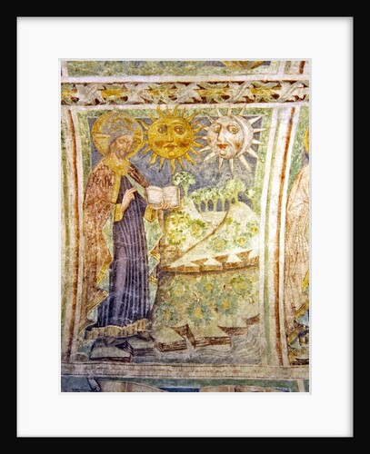 The Creation of the Sun, Moon and Stars, 1490 by Janez Kastav
