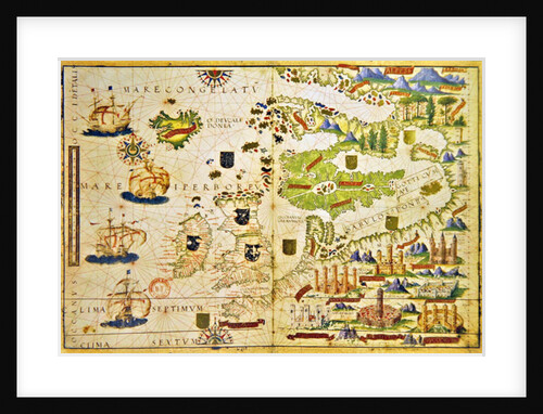 Map of Europe by Anonymous