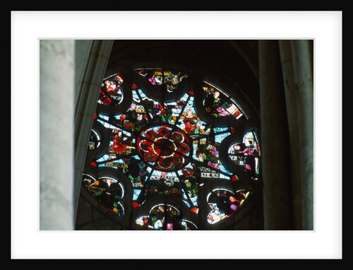 Rosette window by Anonymous