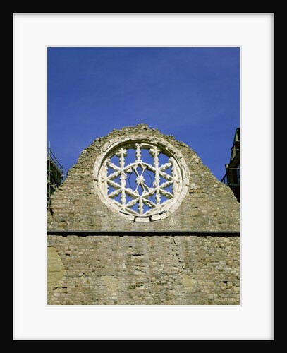 Rose window, early 14th century by Anonymous