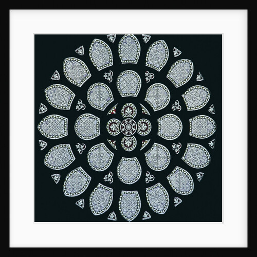 Rose window by German School