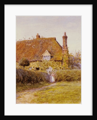 Sunflower Cottage by Helen Allingham