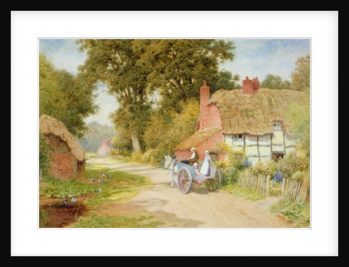 A Warwickshire Lane by Arthur Claude Strachan