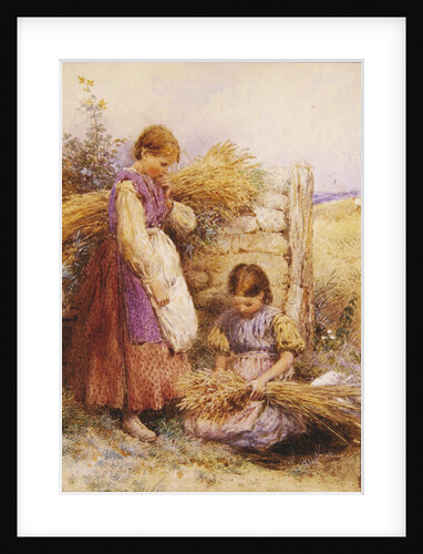 The Young Gleaners by Myles Birket Foster