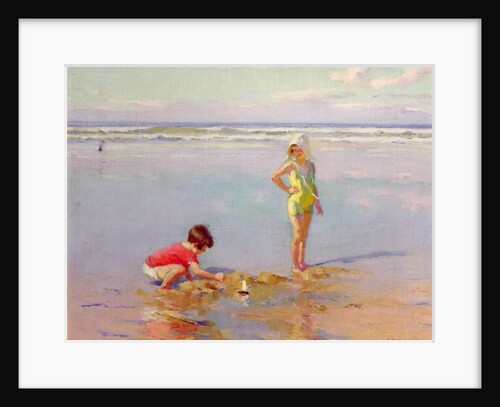 Children on the Beach by Charles-Garabed Atamian