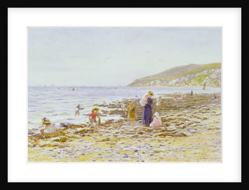 On the Beach by Helen Allingham