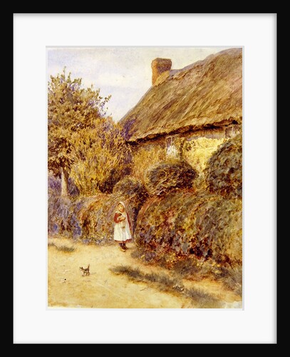 Straying by Helen Allingham
