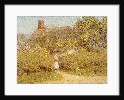 A Surrey cottage by Helen Allingham