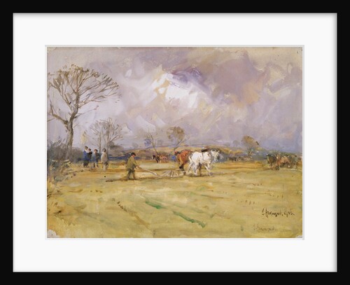 The Plough Team, 1905 by John Atkinson