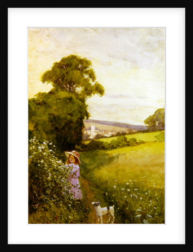 Picking Flowers by Thomas Frederick Mason Sheard