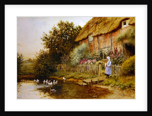 A Rustic Retreat by Arthur Claude Strachan