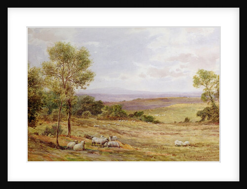 Cumberland hills from Wardrew House, Gilston by James Aumonier