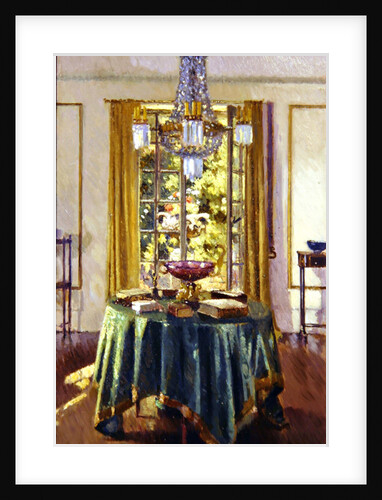 The Green Table Cloth, 1926 by Patrick William Adam