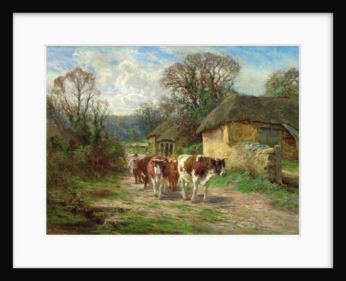 By the Barn by Charles James Adams