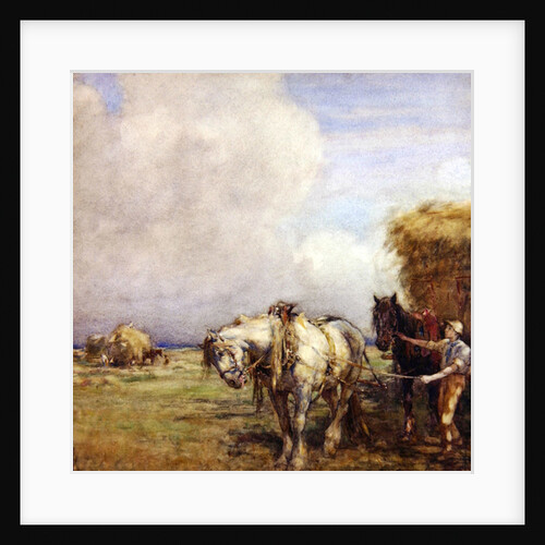 The Hay Wagon by Nathaniel Hughes John Baird